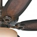 Hunter Fan 54" Roman Sienna Finish Ceiling Fan with Single Bowl Decorative Glass Light Kit (Certified Refurbished) - B01M72R3GN